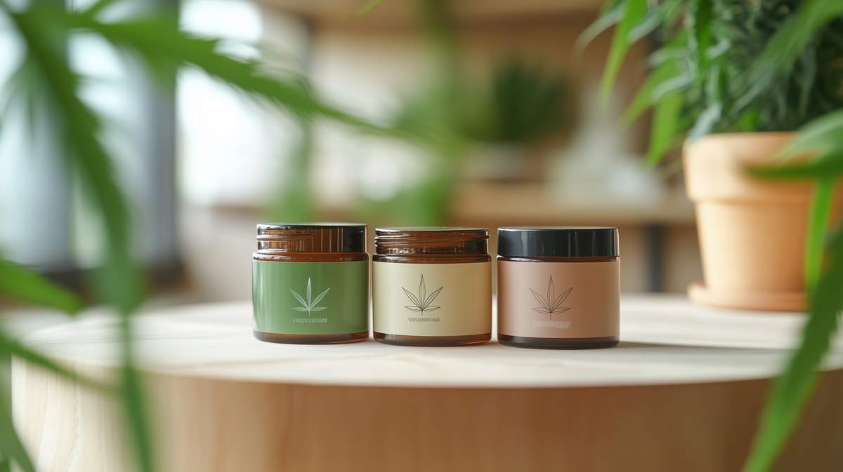 Crème de CBD pour le visage