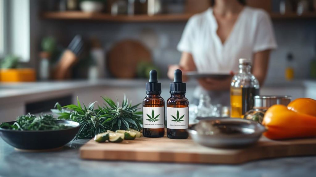 CBD utilisé en cuisine